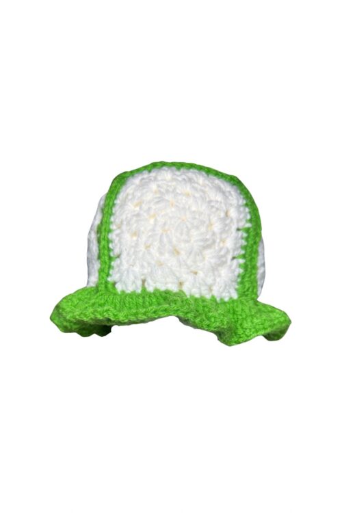 Spring Green and White Bucket