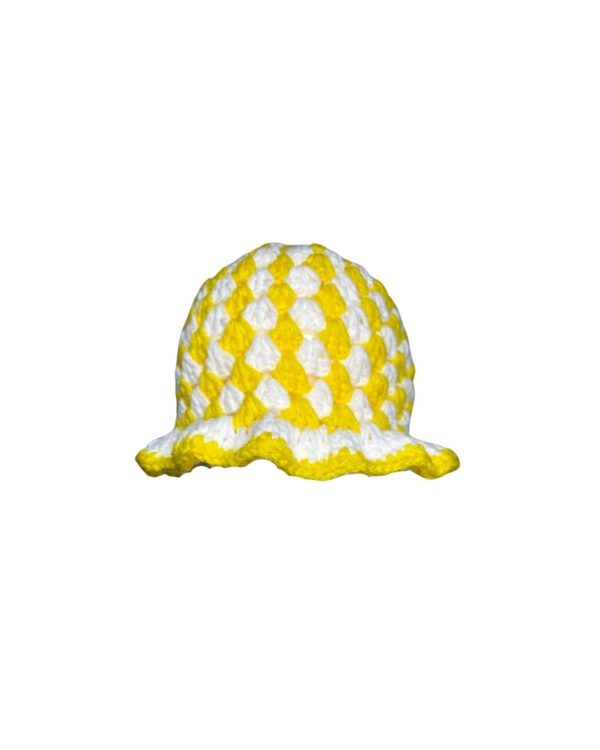 Bright Yellow and White