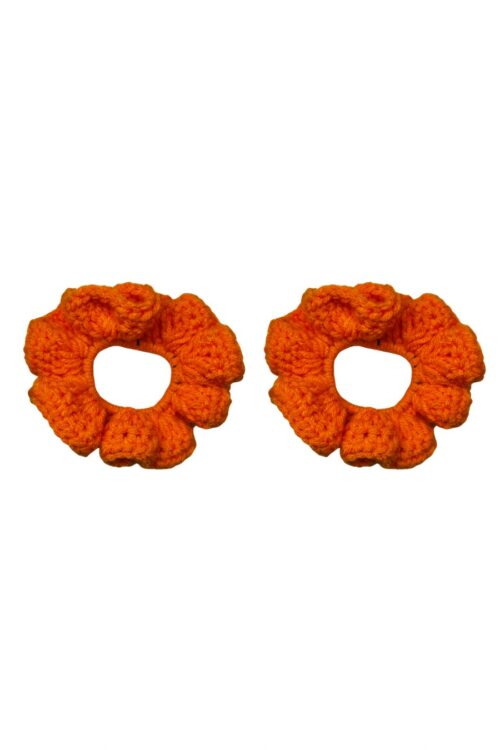 Orange Scrunchie