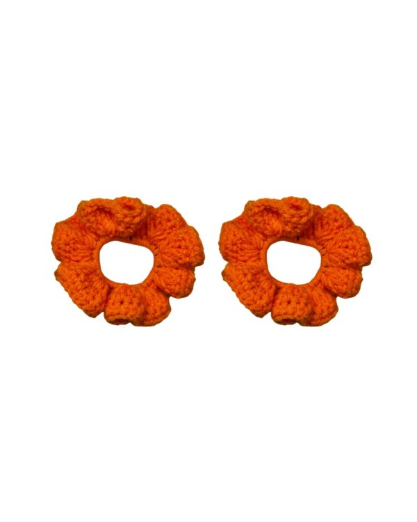 Orange Scrunchie