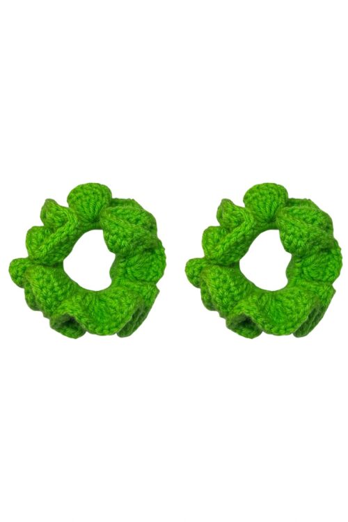 Spring Green Scrunchie