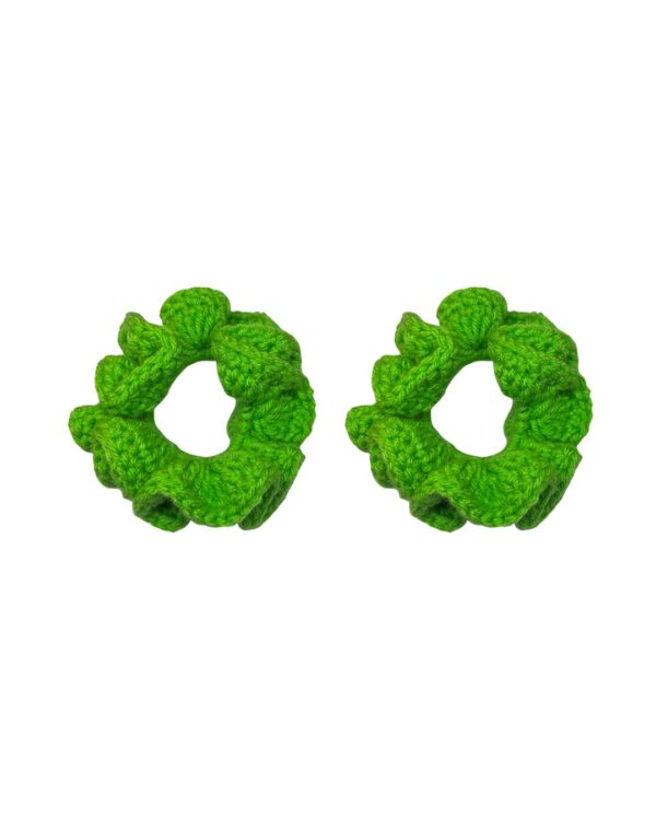 Spring Green Scrunchie