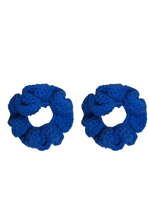 Blue Scrunchie