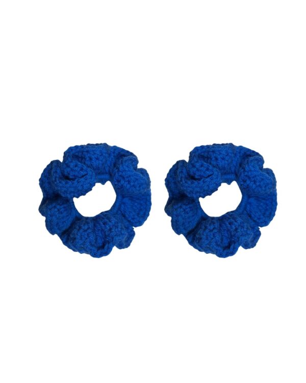 Blue Scrunchie
