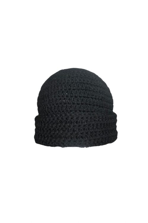Simple Black Beanie