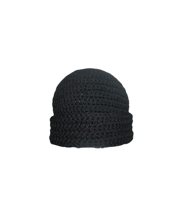 Simple Black Beanie