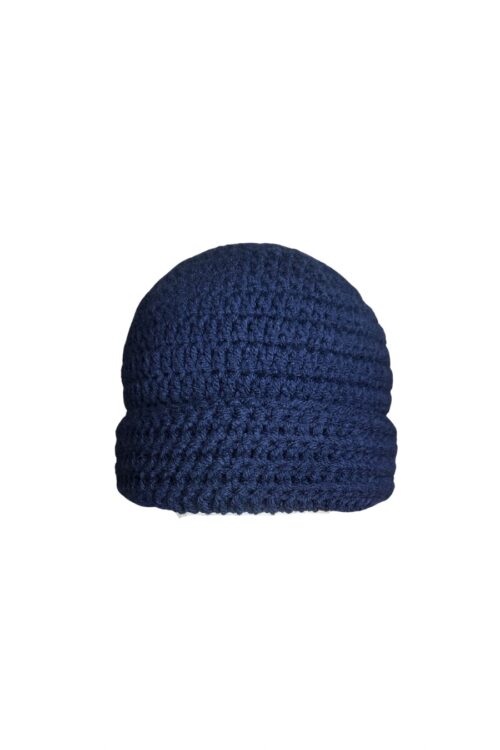 Simple Navy Beanie