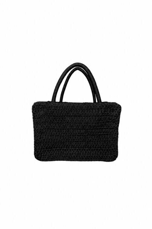 Black Mini Tote Bag